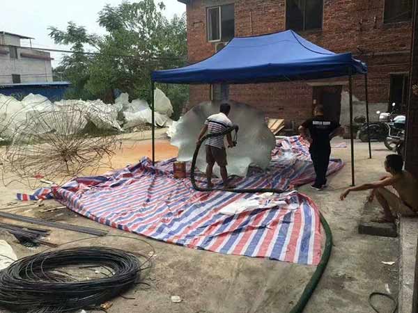 湖北聚脲噴涂機(jī)雕塑防腐選擇液壓H5600型(圖3) 5600液壓聚脲噴涂機(jī)湖北武漢應(yīng)用于泡沫雕塑防腐噴涂