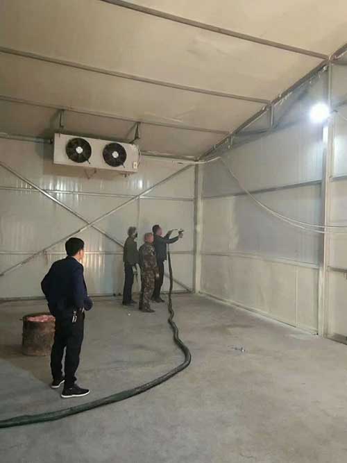 冷庫(kù)噴聚氨酯10公分多少錢(qián)(圖1) 冷庫(kù)噴聚氨酯10公分多少錢(qián)