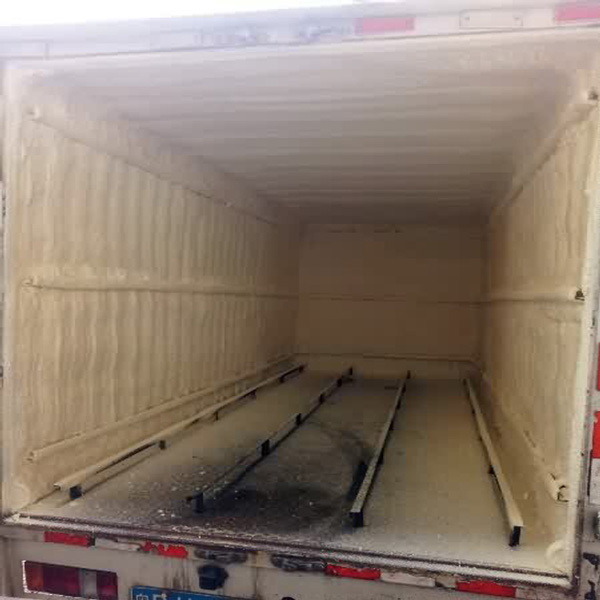 車廂保溫隔熱材料有哪些(圖2) 車廂保溫隔熱材料聚氨酯噴涂