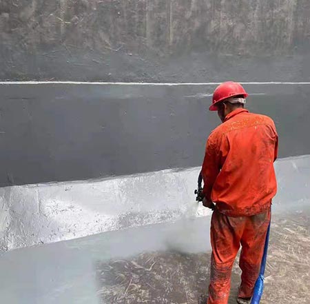 垃圾池滲濾液防滲聚脲施工(圖2) 垃圾池滲濾液防滲聚脲施工